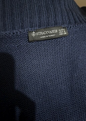 Kadın Lacivert Kayık Yaka Triko Kazak - Görsel 2