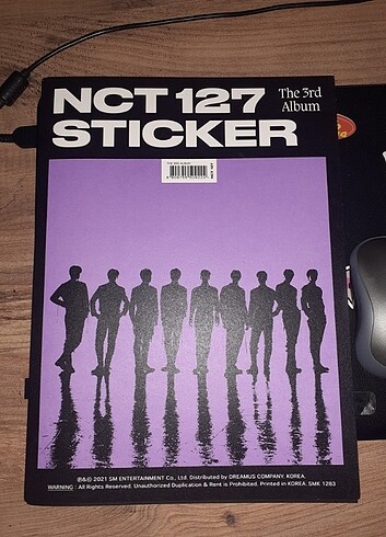 nct 127 sticker albüm