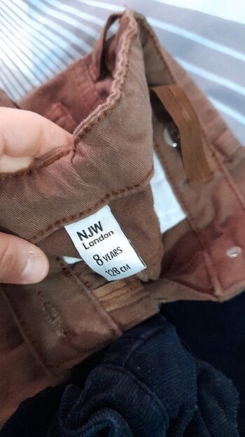 7 Yaş Beden çeşitli Renk Erkek çocuk pantoluni