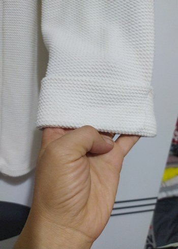 Beyaz i Kadın ceket - Görsel 2