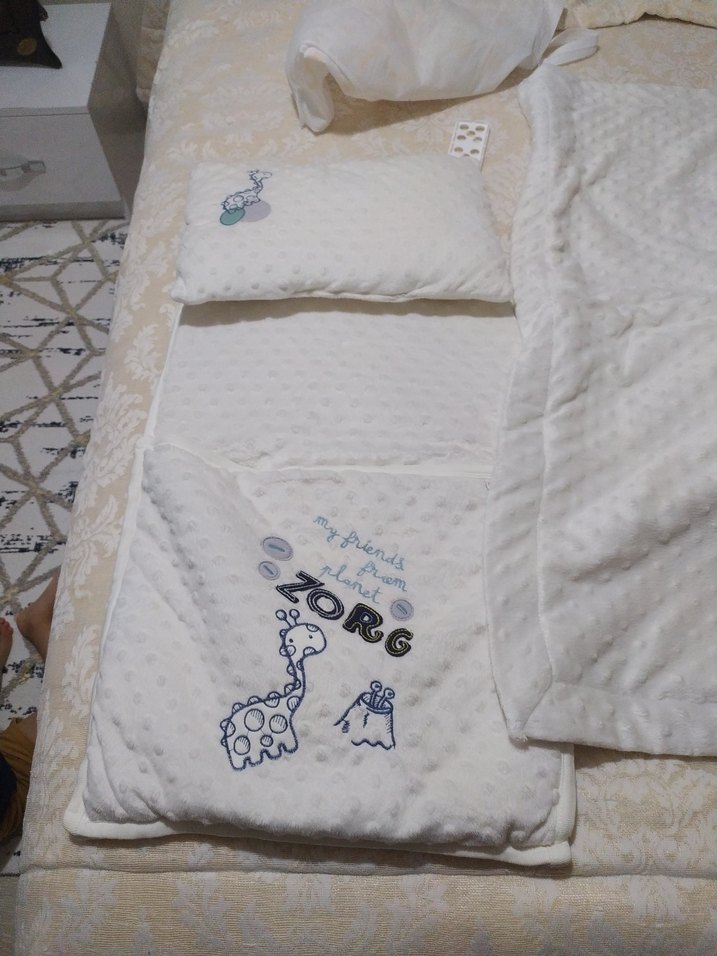 bebek battaniyesi seti - Görsel 2