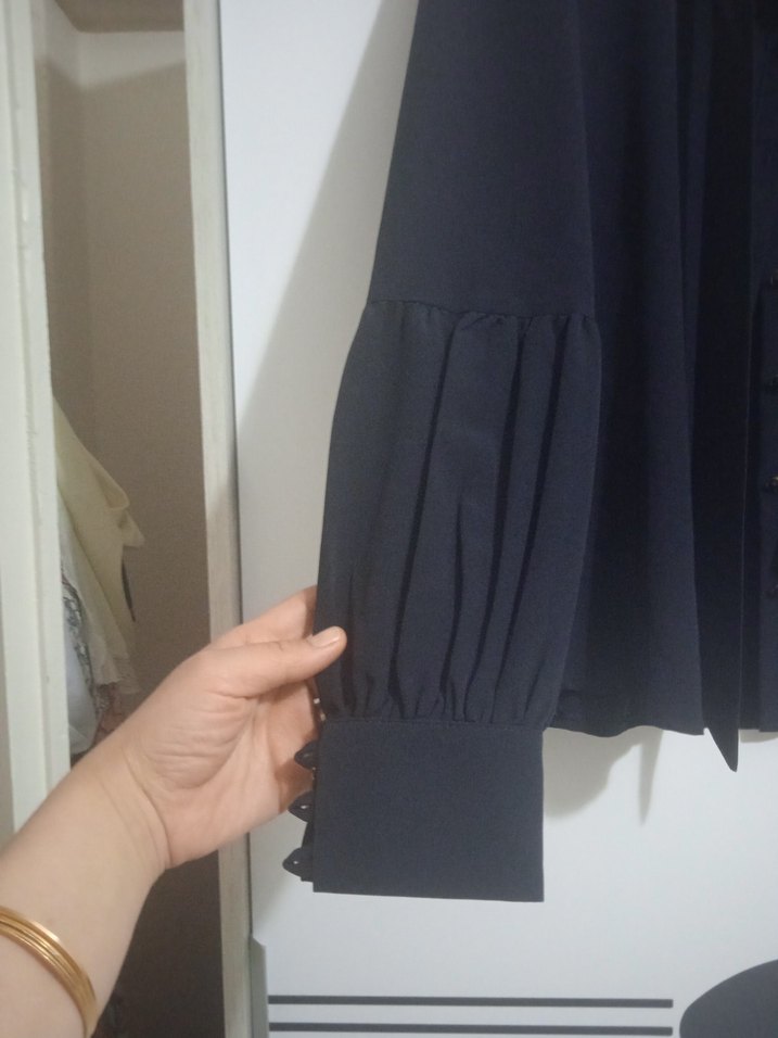 bayan büyük beden gömlek - Görsel 3