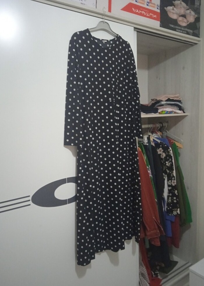 Bayan büyük beden elbise  - Görsel 3