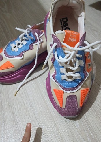 Dolce & Gabbana Renkli Retro Sneaker
