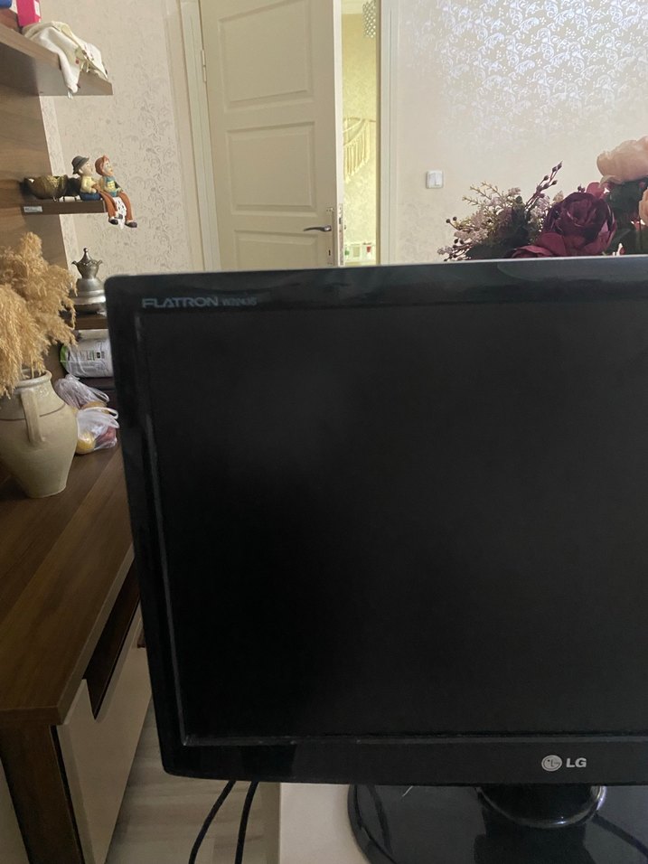Siyah LG Monitör - Görsel 4