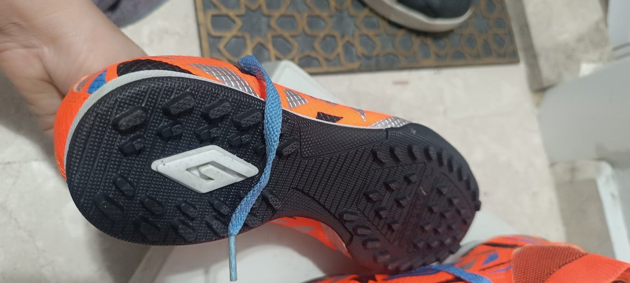 Renkli Erkek Futbol Ayakkabısı Velcro Bantlı - Görsel 5