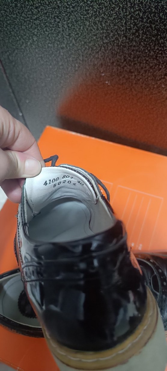 Siyah Parlak Rugan Kadın Oxford Ayakkabı - Görsel 3