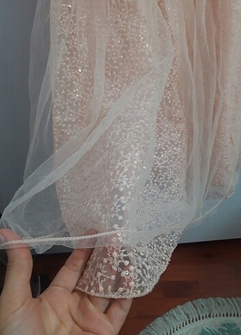 Çocuk abiye elbise - Görsel 8