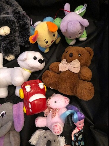Beden Renk Küçük Peluş oyuncaklar