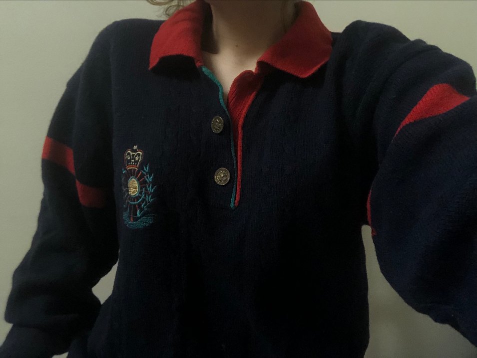 Vintage oldschool kazak - Görsel 3