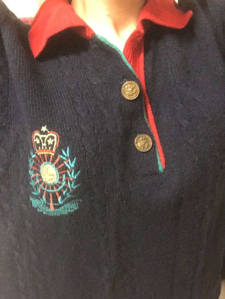 Vintage oldschool kazak - Görsel 4