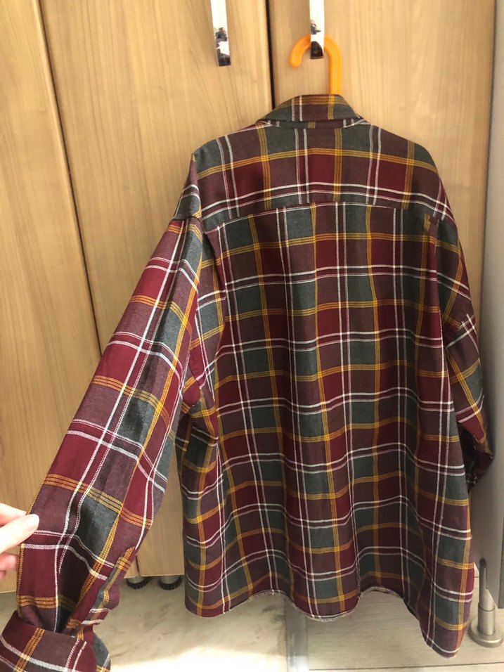 Kareli Vintage Gömlek - Görsel 4