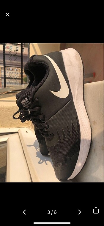 Siyah Nike Spor Ayakkabi