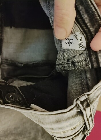 5 Yaş Beden Panço marka erkek çocuk pantulon