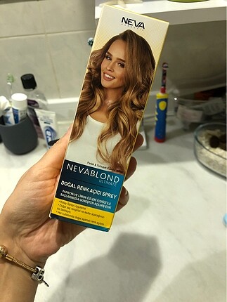 Neva blond doğal renk açıcı sprey