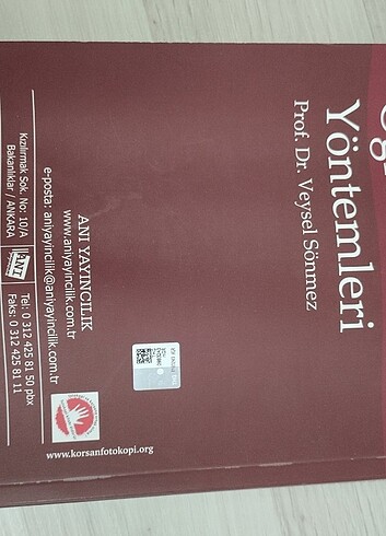  Öğretim ilke ve yöntemleri 