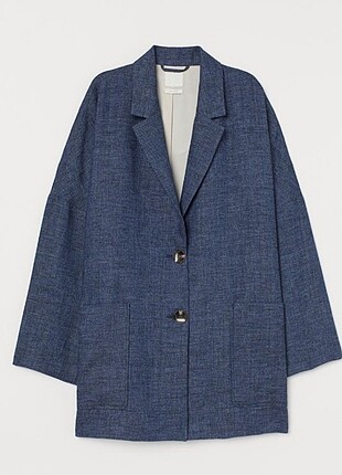 H&M Oversize Kot Rengi Ceket