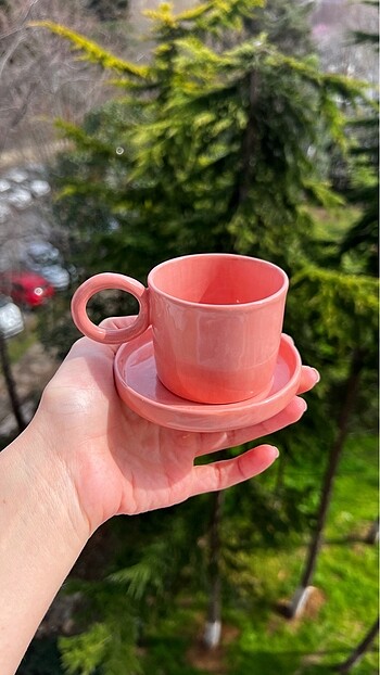 Seramik türk kahvesi fincanı
