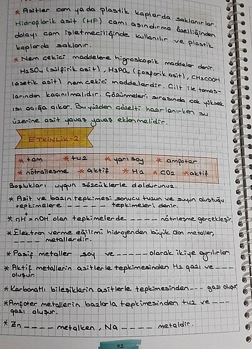 Beden 10.SINIF KİMYA KONU ANLATIMI MURAT YAYINLARI