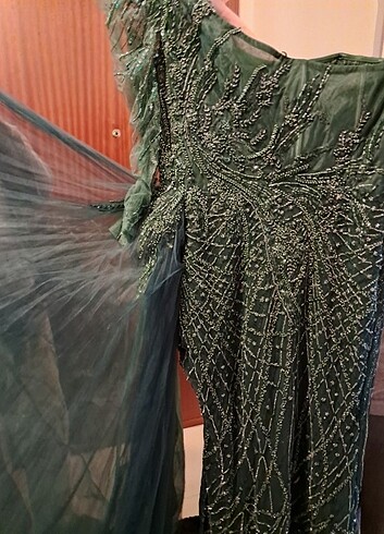universal Beden Matını Couture Abiye Elbise