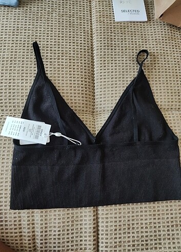 xs Beden siyah Renk Crop..