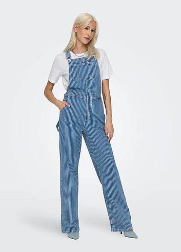 Çizgili salopet  - Görsel 2