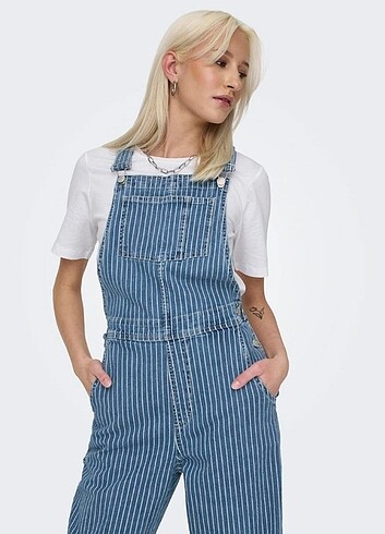 Çizgili salopet  - Görsel 3