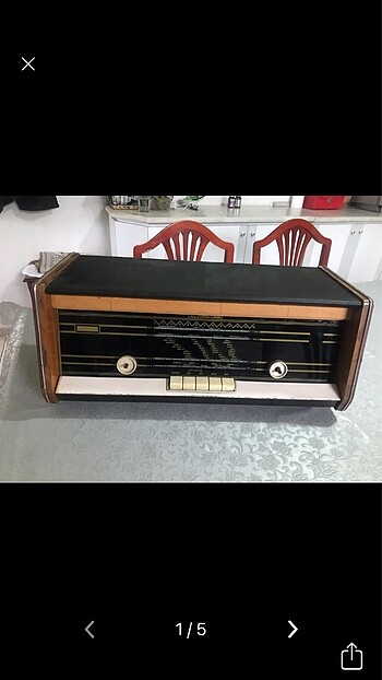 Antika radyo vintage