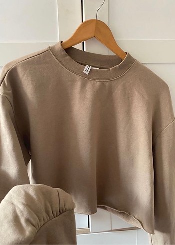 Bej Kadın H&M Sweatshirt - Görsel 3