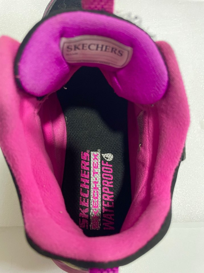 Skechers Kız Çocuk Pembe Siyah Ayakkabı Bot - Görsel 5