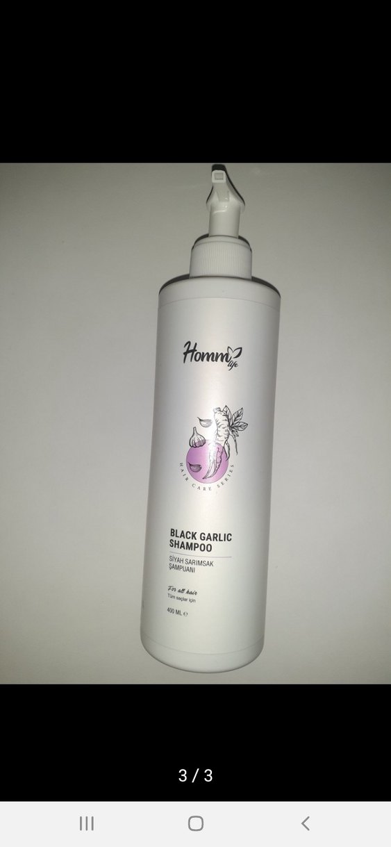 Black Garlic Şampuan - Saç Dökülmesine Karşı - Görsel 3