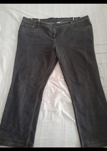 Gri Kahverengi Kemerli Midi Kot Pantolon - Görsel 2