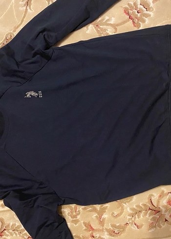 USPA Lacivert Erkek Sweatshirt - Görsel 3