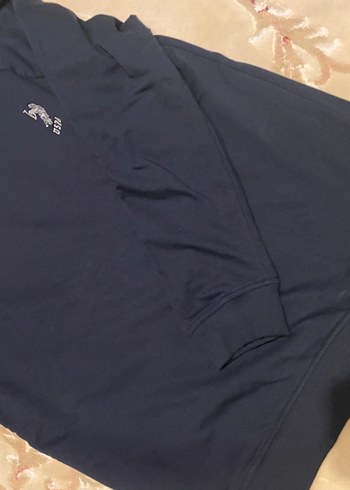 USPA Lacivert Erkek Sweatshirt - Görsel 4