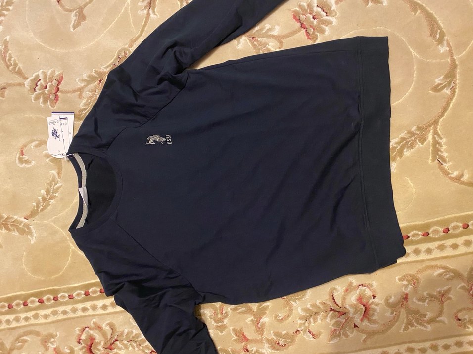 USPA Lacivert Erkek Sweatshirt - Görsel 3