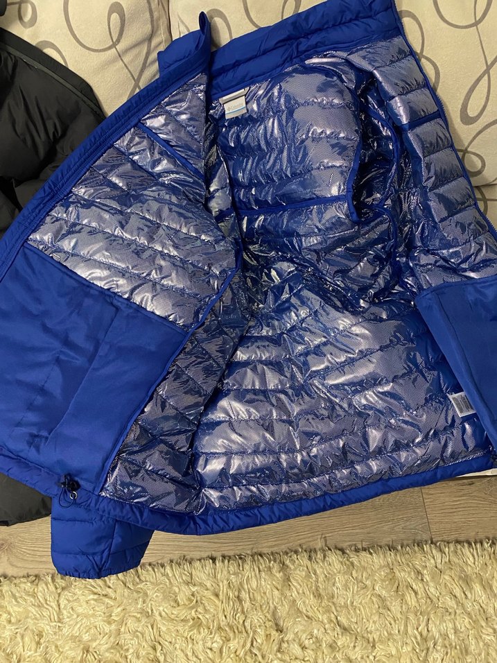 Orijinal Columbia Erkek Mavi Fermuarlı  Mont - Görsel 2