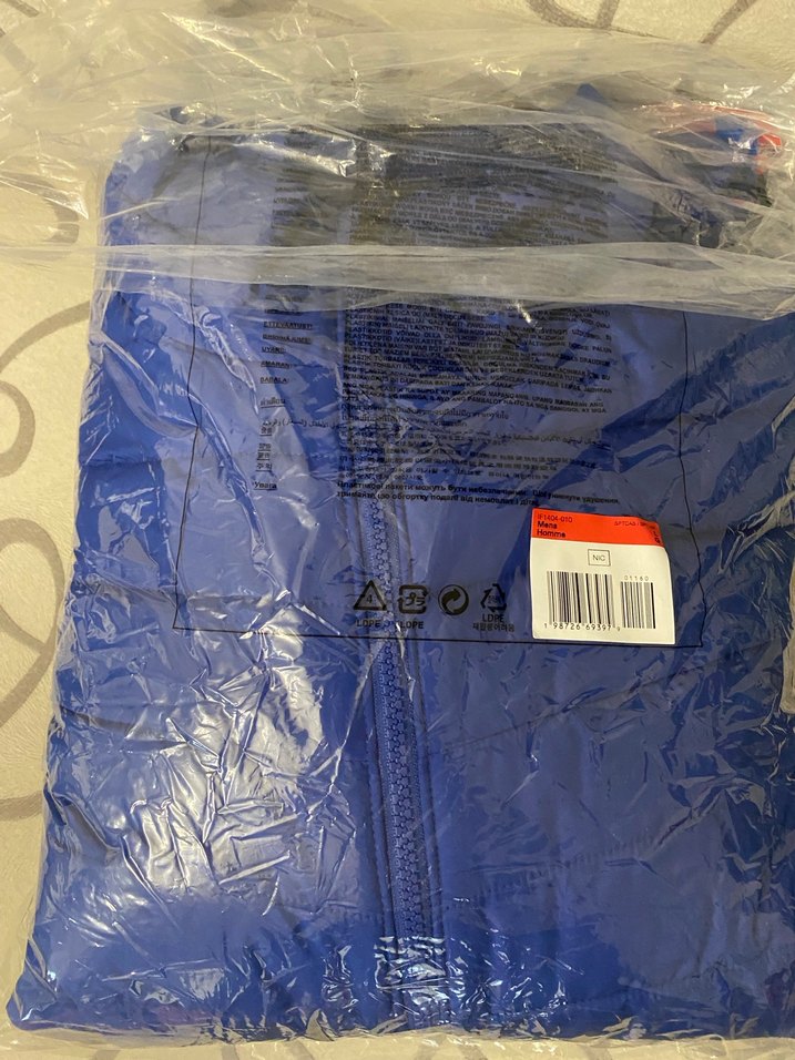 Orijinal Columbia Erkek Mavi Fermuarlı  Mont - Görsel 5