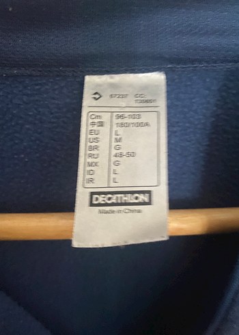 Erkek Lacivert Fermuarlı Sweatshirt - Görsel 2