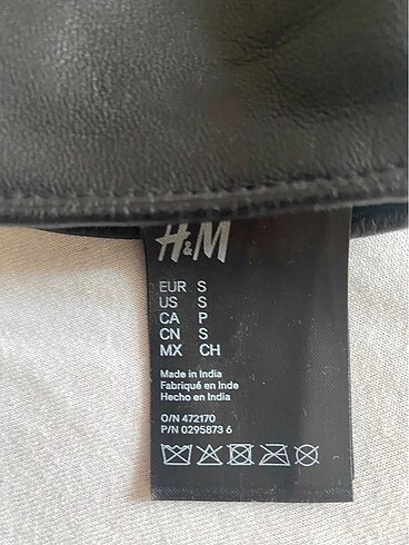 H&M deri eldiven - Görsel 3