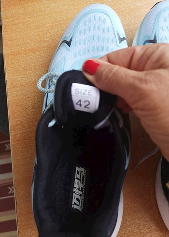 42 Beden mavi Renk Mavi Erkek Spor Koşu Ayakkabısı ithal