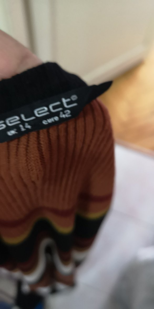 Uzun Kollu Çizgili Triko Hırka düğmesiz - Görsel 3