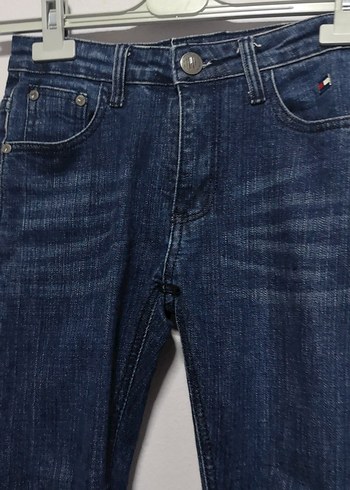 Lacivert Regular Fit Kadın Denim Jean - Görsel 2
