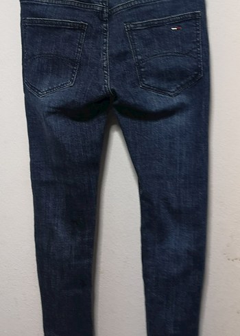 Lacivert Regular Fit Kadın Denim Jean - Görsel 3