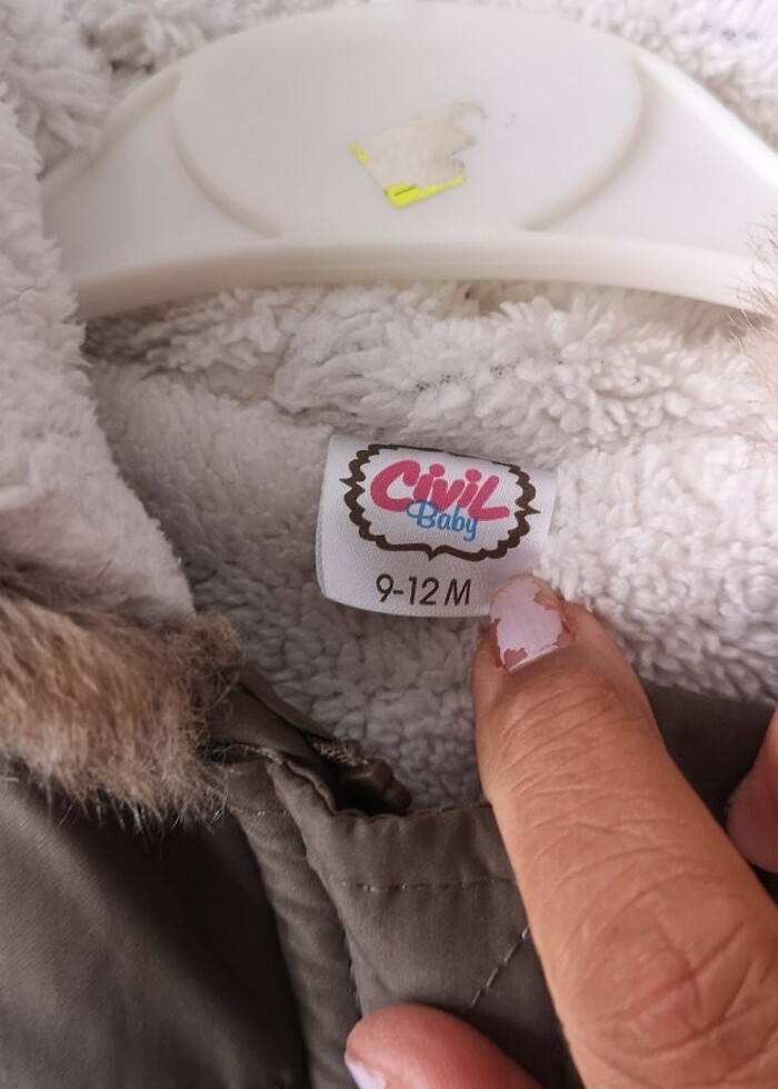Çocuk mont 9.12ay - Görsel 3