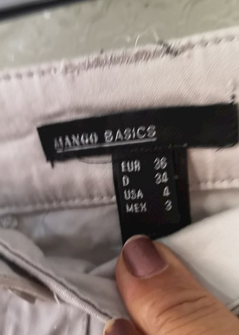 36 Beden Mango Mini Etek