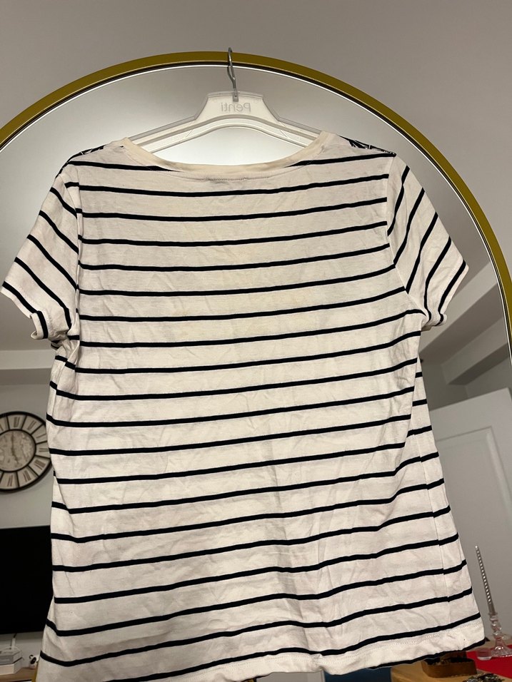 Colins  Çizgili Kadın Tişört - Görsel 3