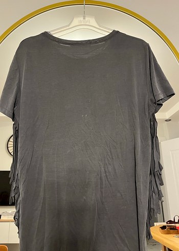 Rock Punk Baskılı Kadın Tişört - Görsel 4