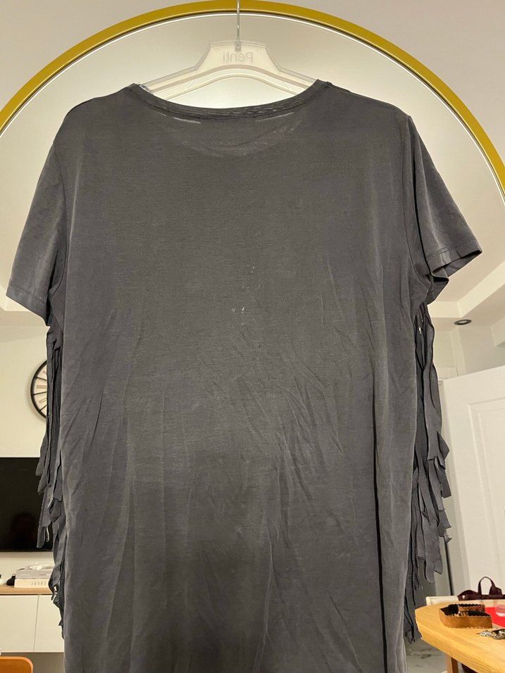 Rock Punk Baskılı Kadın Tişört - Görsel 4