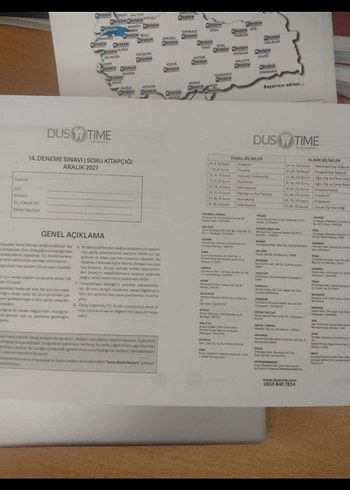 Dustime Tr Geneli Deneme Kitabı
