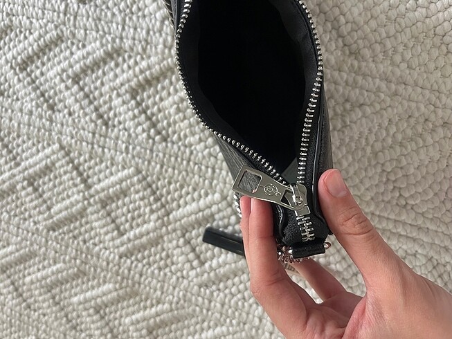 Beden siyah Renk Stradivarius siyah kol çanta